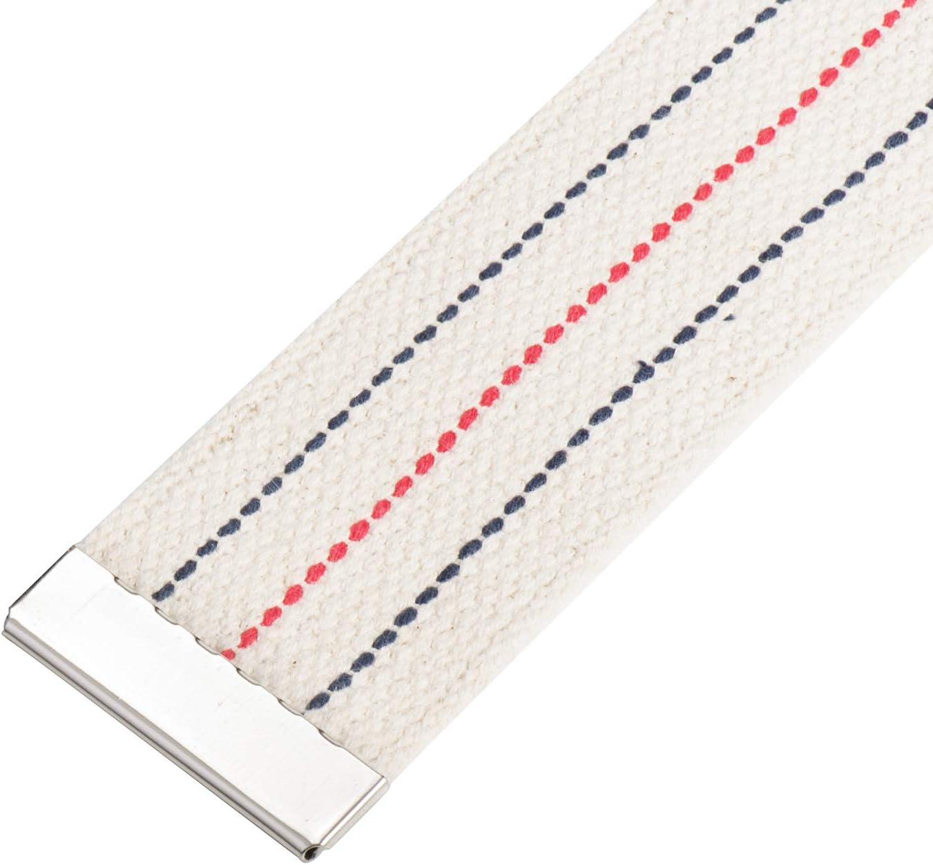 COW&COW Transfer and Gait Belt with Metal Buckle - Transfer Walking and Standing Assist Aid for Caregiver Nurse Therapist 2 inches (Beige with Stripes, 60") - Image 7