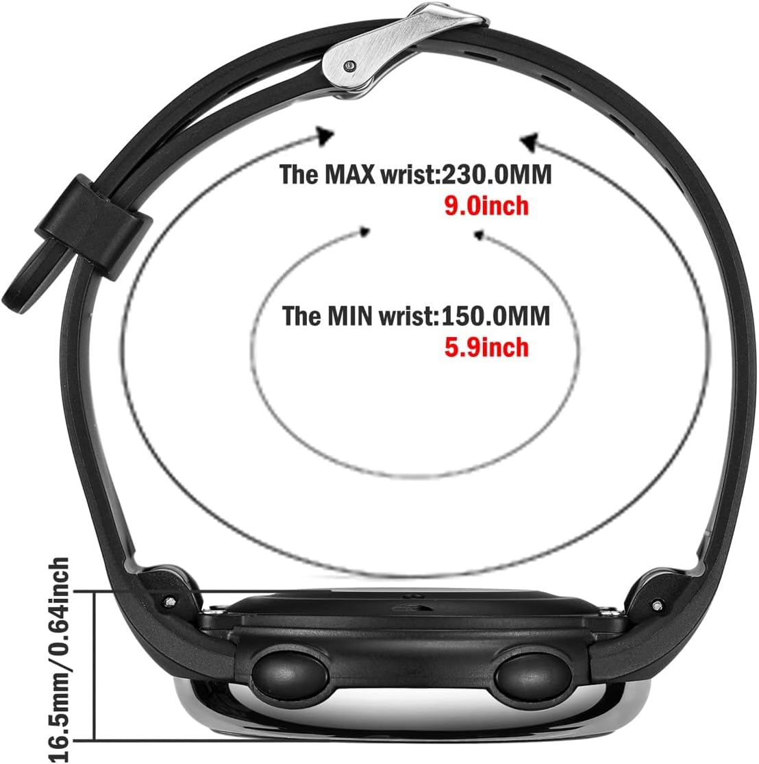 Atomic Talking Watch Sets Itself for Visually impaired or Seniors LCD Big Number Easy-to-Read Talking Watch for Elderly - Image 8