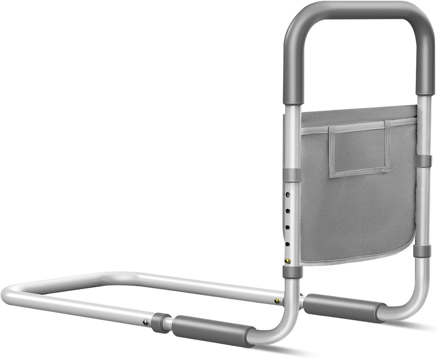 Bed Rails for Elderly Adults Safety: Adjustable Bed Assist Rails for Seniors & Patients with Storage Bag - Bedside Rail Handle Support Bar Bed Guard Rails - Fits King Queen Full Twin Medium