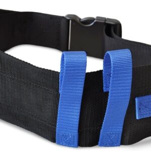 NYOrtho Gait Belt (275lbs) - Transfer Belt with 6 Heavy Handles -Lift Assist for Elderly and Patient Care - Gait Belts Transfer Belts for Seniors with Easy Fasten Buckle | Adjustable Size 28” to 55”