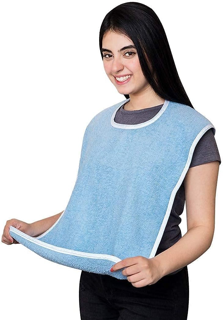 Avalon Adult Bibs For Women & Man Adult bibs for Elderly Eating, Bibs for Adults Senior Citizens, Clothing Protectors - Image 6
