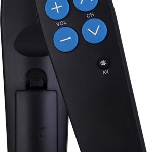 Universal Big Button TV Remote for Seniors Simple Easy to Use, Dementia Products for Elderly Seniors, Compatible with Major TV Brand