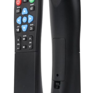 Universal Big Button Remote for Seniors, Elderly, 2-Device Control - Learning Functions, Use for TV, Streaming Box, Soundbar Audio Recevier, DVD/VCR/SAT Device & Blue-Ray DVD, Dementia Friendly Gifts