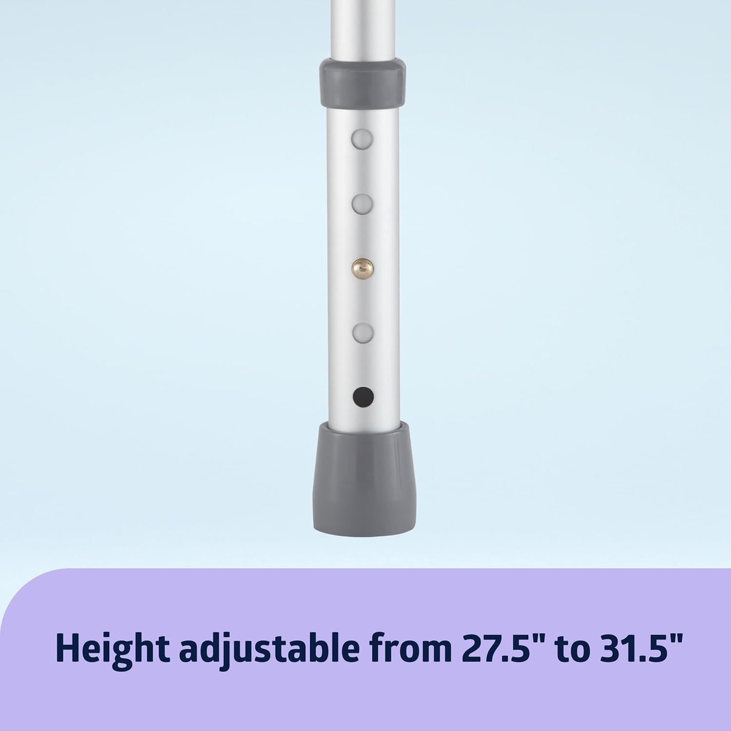 Medline Toilet Safety Rail For Seniors with Easy Installation, Height Adjustable Toilet Safety Frame, Bathroom Assist Rail with Armrests, Bathroom Safety, 250 lb. Weight Capacity - Image 5