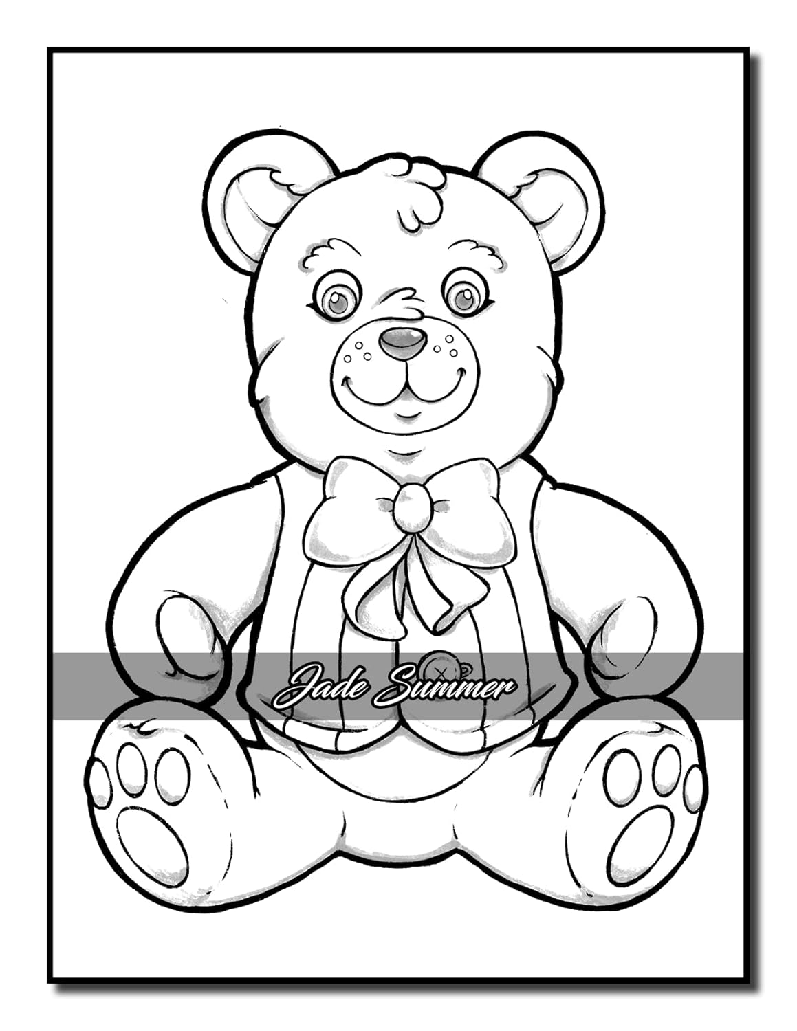 Easy Coloring Book: Large Print Designs for Adults and Seniors with 50 Simple Images of Animals, Flowers, Food, Objects, and More! (Easy Coloring Books) - Image 9