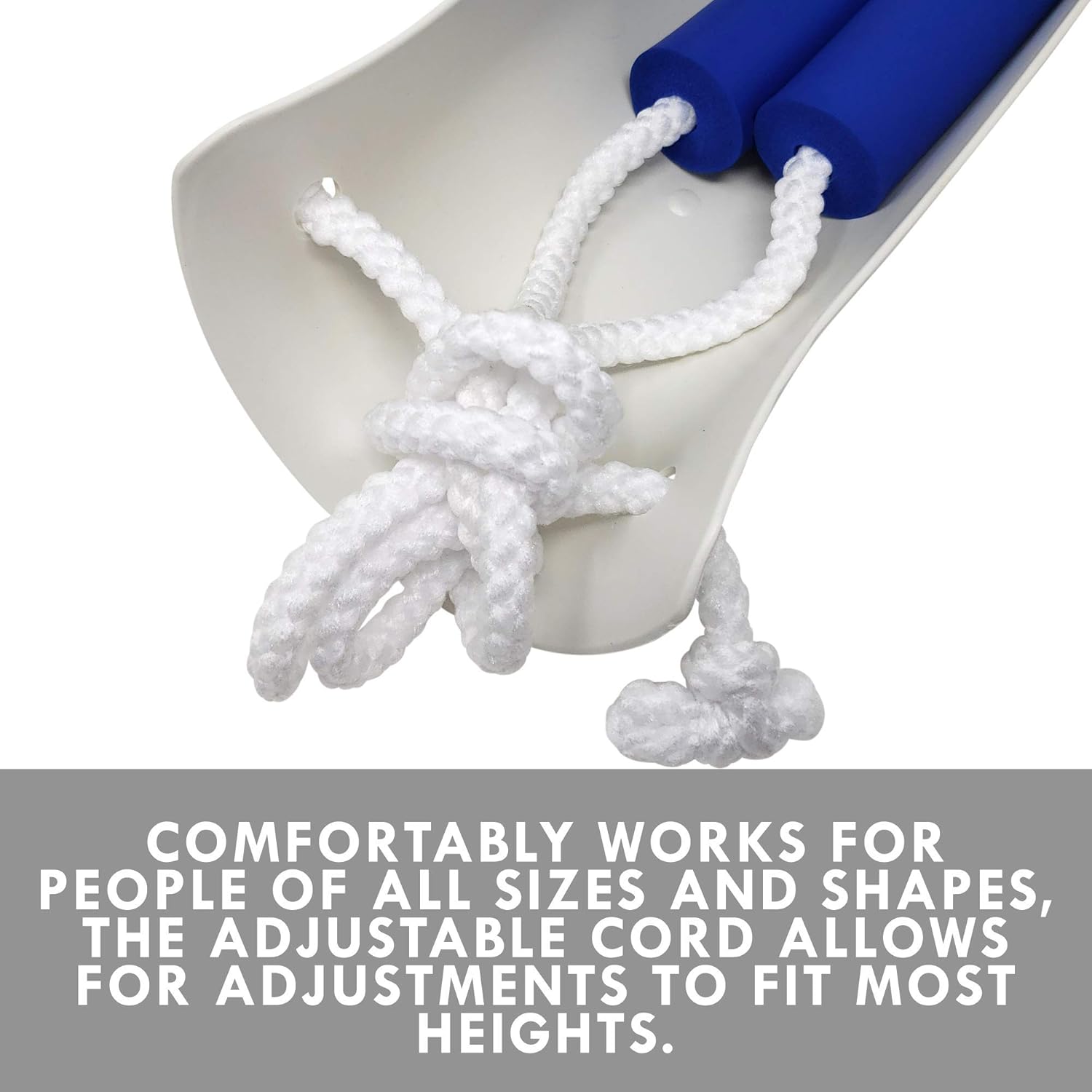 Mars Wellness Deluxe Molded Sock Aid Donner - Foam Grip Handles - 31" Adjustable Cords - Compression Sock Helper Stocking Slider - Elderly, Senior, Pregnant Diabetics - 2 Pack - Image 3