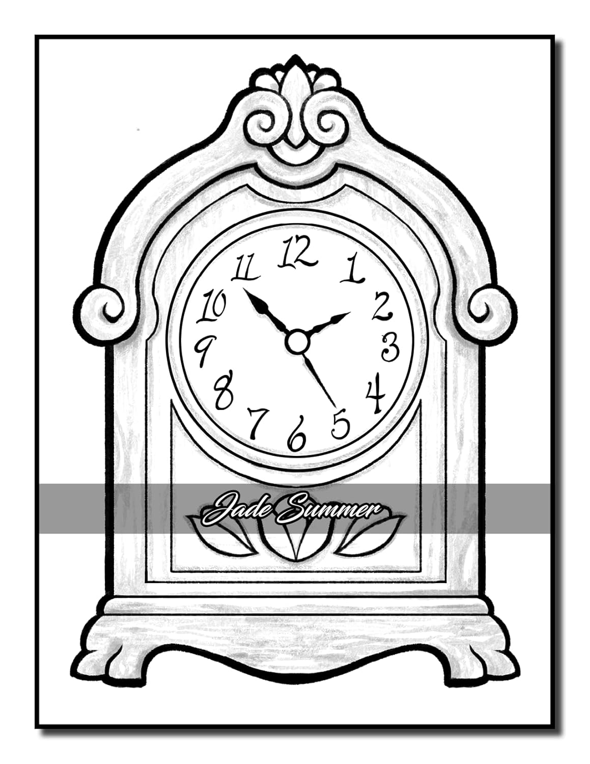 Easy Coloring Book: Large Print Designs for Adults and Seniors with 50 Simple Images of Animals, Flowers, Food, Objects, and More! (Easy Coloring Books) - Image 4