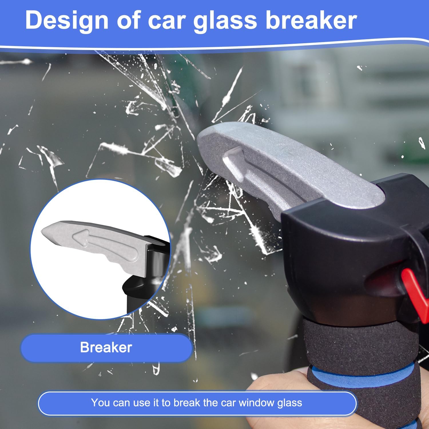 3 in 1 Car Door Handle for Elderly Car Handle Assist Support Handle Multifunction Handle Car Door Latch Handle for Seniors and Handicapped - Image 6