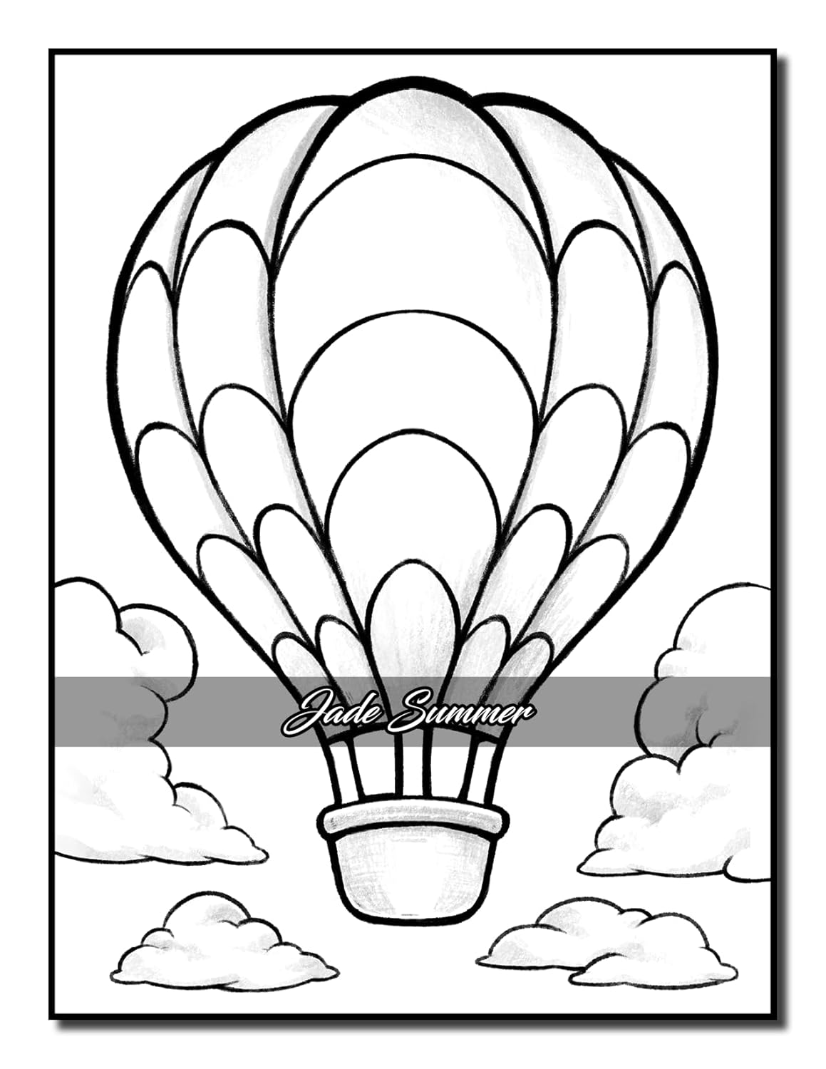 Easy Coloring Book: Large Print Designs for Adults and Seniors with 50 Simple Images of Animals, Flowers, Food, Objects, and More! (Easy Coloring Books) - Image 19