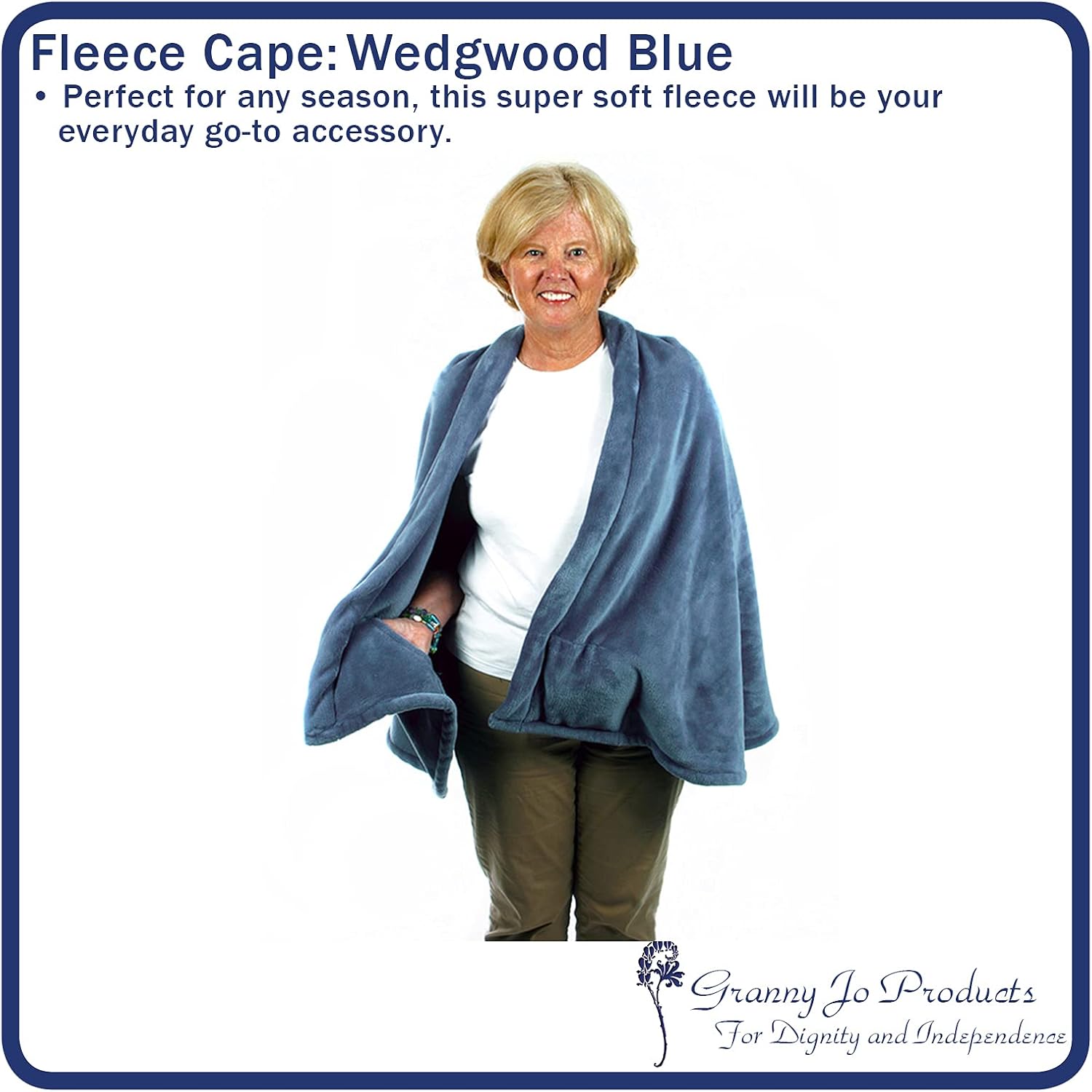 Granny Jo Products Fleece Cape - Image 2