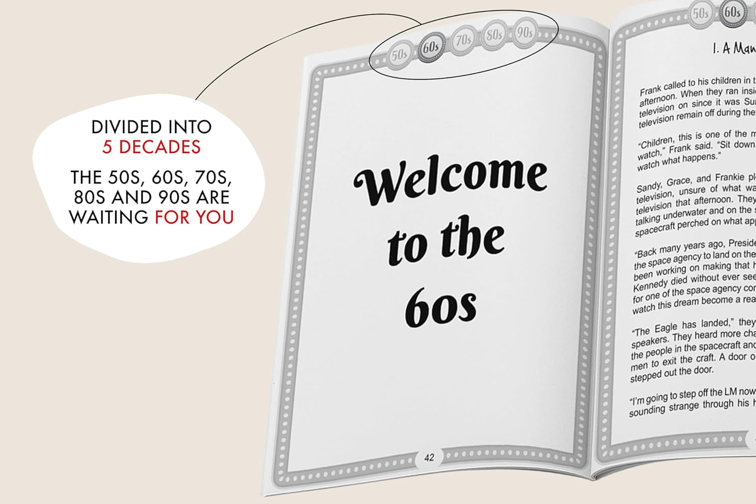 Decades of Uplifting Short Stories for Seniors: 100 Funny Stories from the 50s to 90s that are Easy to Read for Elderly Women and Men (LARGE PRINT) - Image 3