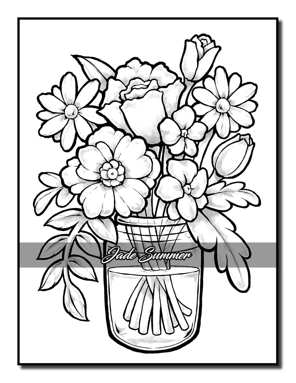 Easy Coloring Book: Large Print Designs for Adults and Seniors with 50 Simple Images of Animals, Flowers, Food, Objects, and More! (Easy Coloring Books) - Image 3
