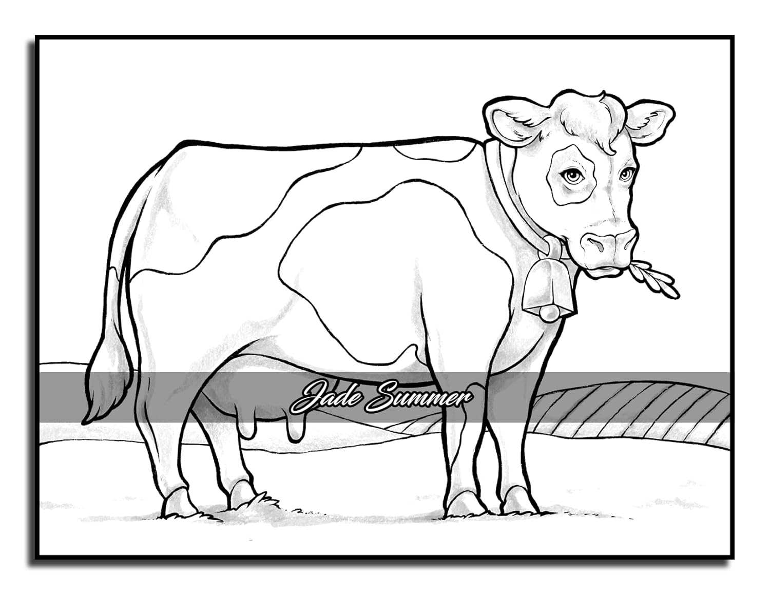 Easy Coloring Book: Large Print Designs for Adults and Seniors with 50 Simple Images of Animals, Flowers, Food, Objects, and More! (Easy Coloring Books) - Image 47