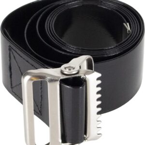 Vive Waterproof Gait Belt (60 Inch) - Easy-to-Clean, Wipeable Transfer Belt - Physical Therapy Belt with Quick Release Metal Buckle - Lift & Walking Assist Device for Seniors, Elderly and Bariatric