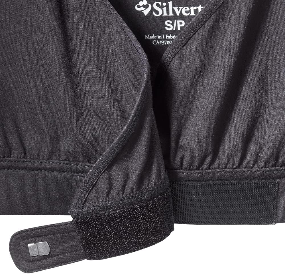 Silverts Front Closure Bra - Comfortable Adaptive Front Clasp Bra for Elderly - Wide Straps, Underwire & Padding Free - Image 3