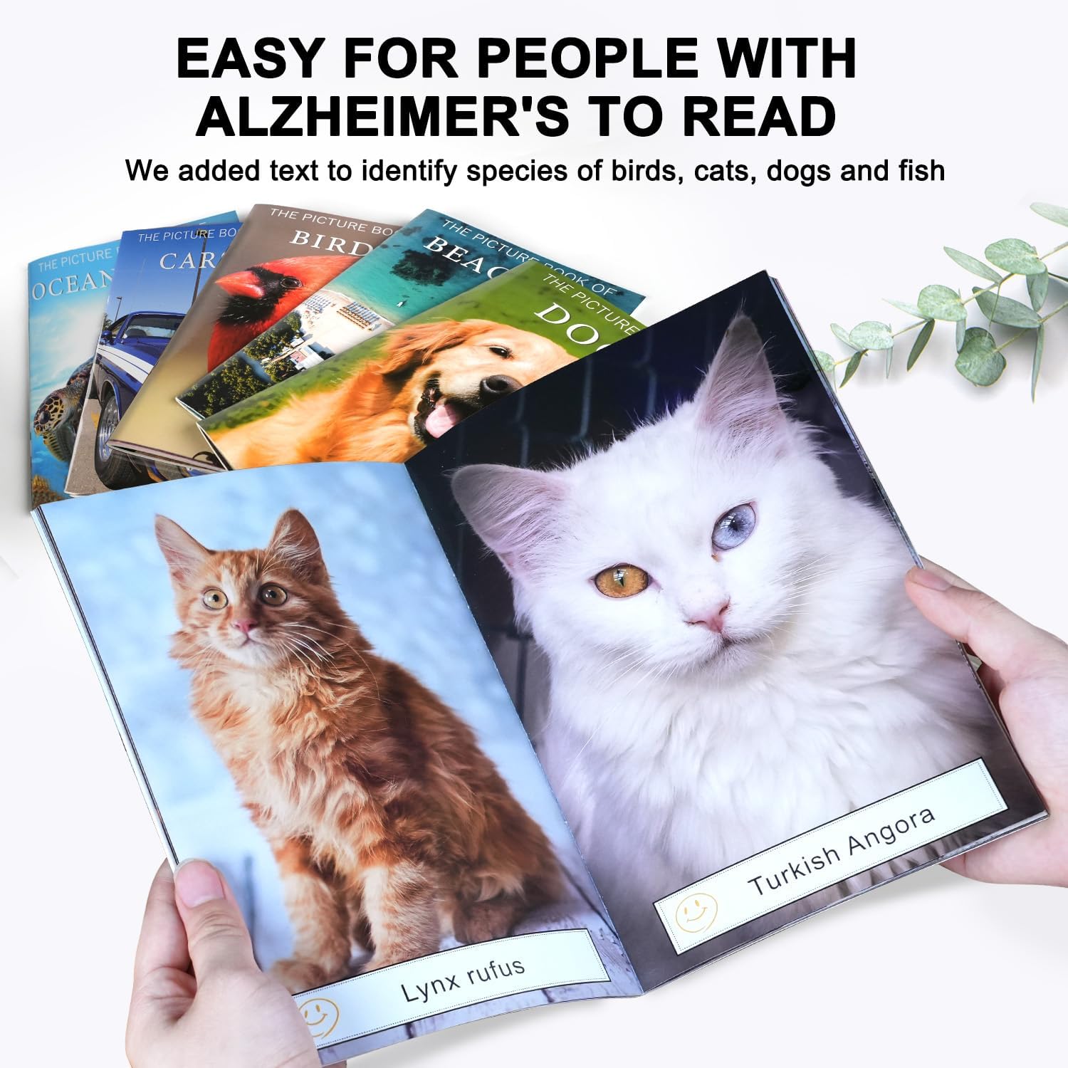 6 Pack Picture Book Set for Seniors with Dementia, Activities for Elderly Seniors, Provide Products for Alzheimer's Patients and Adults, Brain Exercise, Increased Communication - Image 4