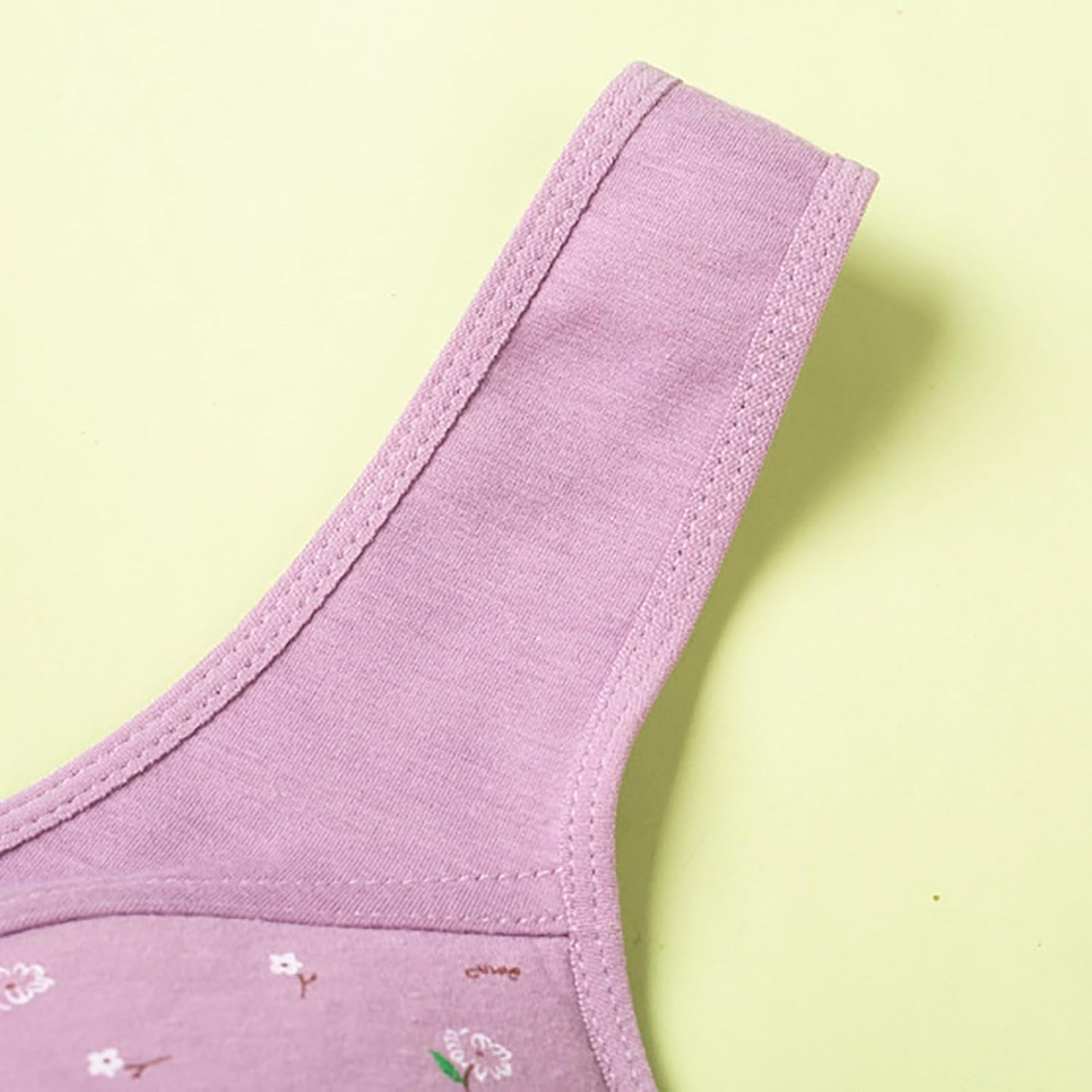 Daisy Bras for Older Women Front Closure Push up Bra No Underwire Senior Bra with Snaps 2025 Upgraded Breathable Cotton Bras - Image 4