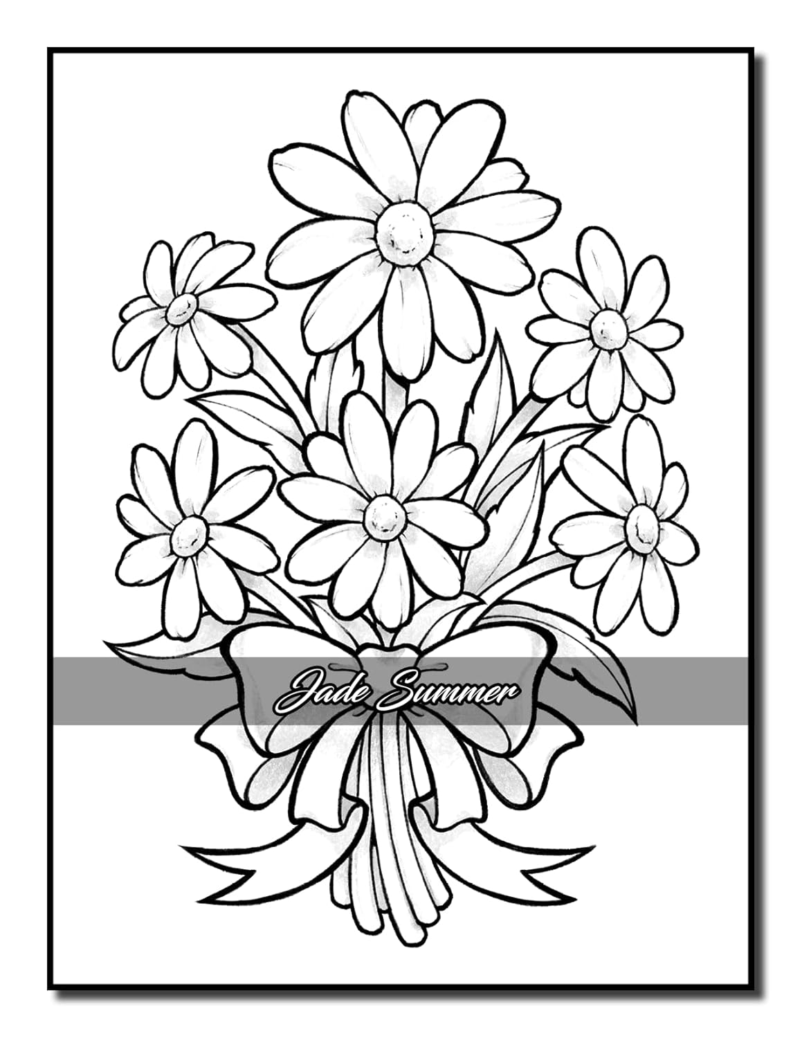 Easy Coloring Book: Large Print Designs for Adults and Seniors with 50 Simple Images of Animals, Flowers, Food, Objects, and More! (Easy Coloring Books) - Image 29