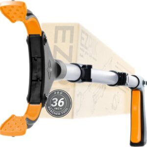 EZPIK Pro 36" Flexible Folding Grabber Tool for Elderly + Magnets, Reacher for Disabled & Seniors Heavy Duty Rotating Grippers for Reaching Underneath, Trash Grabbers & Pickers for Mobility
