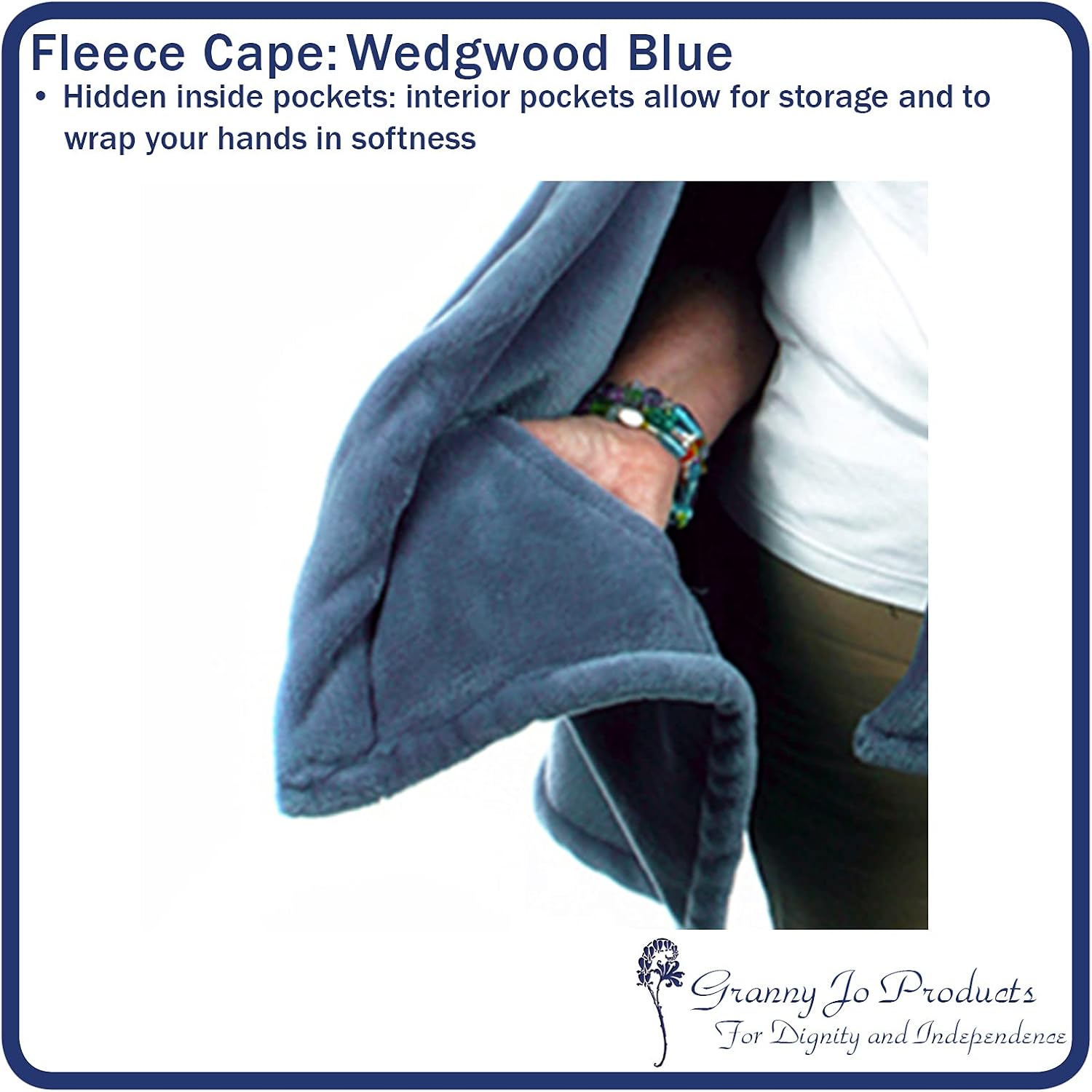 Granny Jo Products Fleece Cape - Image 6