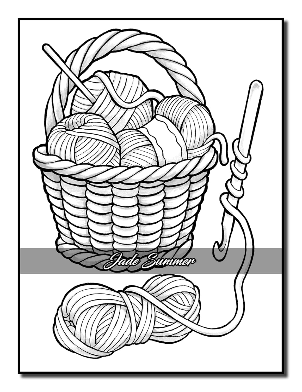 Easy Coloring Book: Large Print Designs for Adults and Seniors with 50 Simple Images of Animals, Flowers, Food, Objects, and More! (Easy Coloring Books) - Image 26