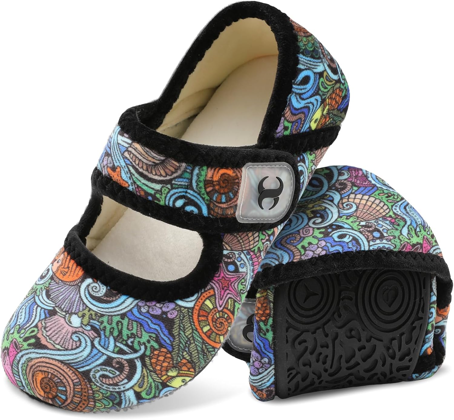 Comfy House Slippers for Women Men Wide Diabetic Sock Slippers Soft Slip On Slippers Cozy Barefoot House Shoes - Image 7