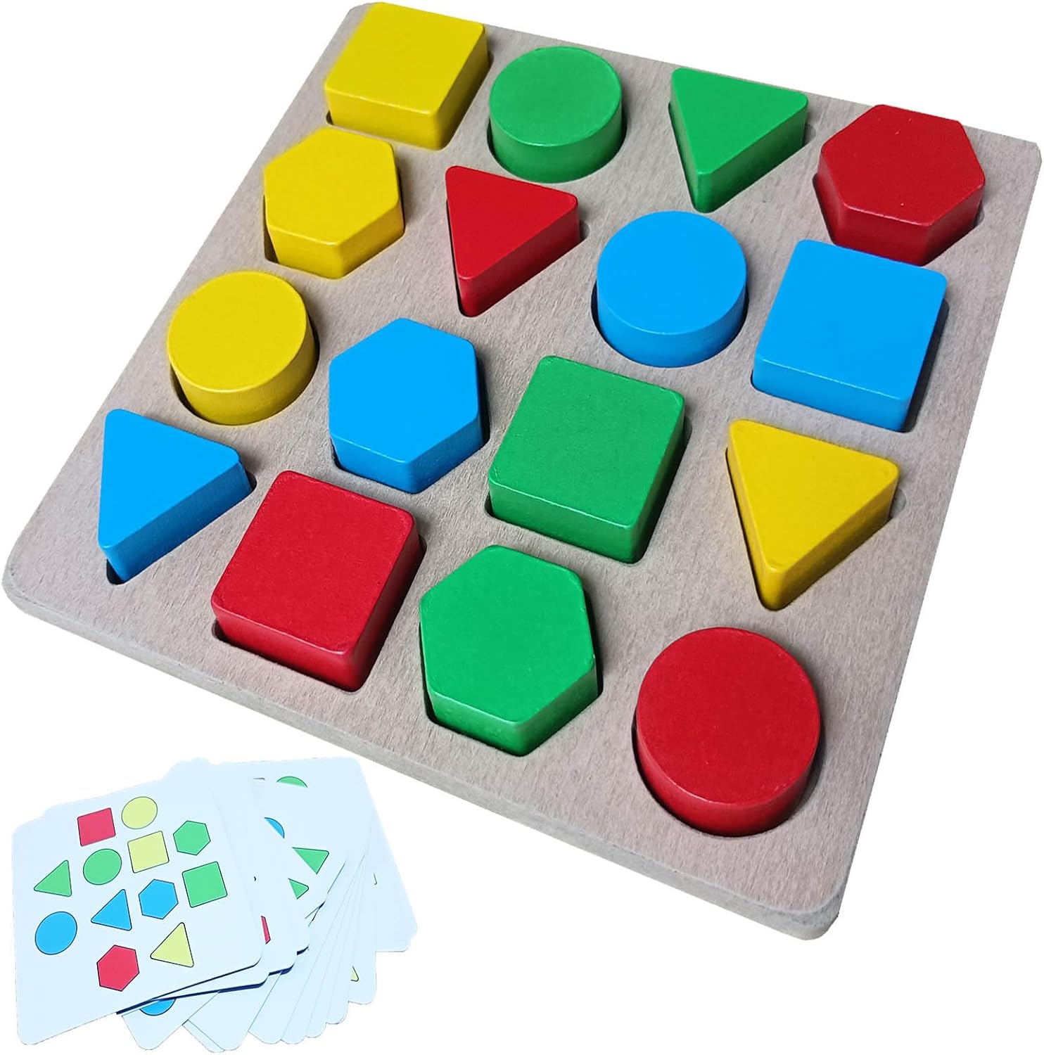 Puzzles Gifts for Dementia,Alzheimers Activities & Games for Seniors,Geometric Cognitive Products for Elderly