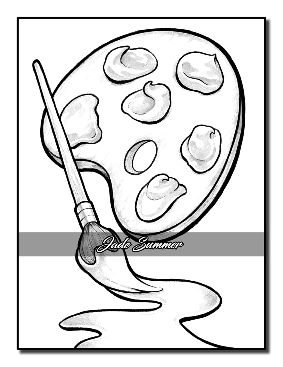 Easy Coloring Book: Large Print Designs for Adults and Seniors with 50 Simple Images of Animals, Flowers, Food, Objects, and More! (Easy Coloring Books) - Image 15