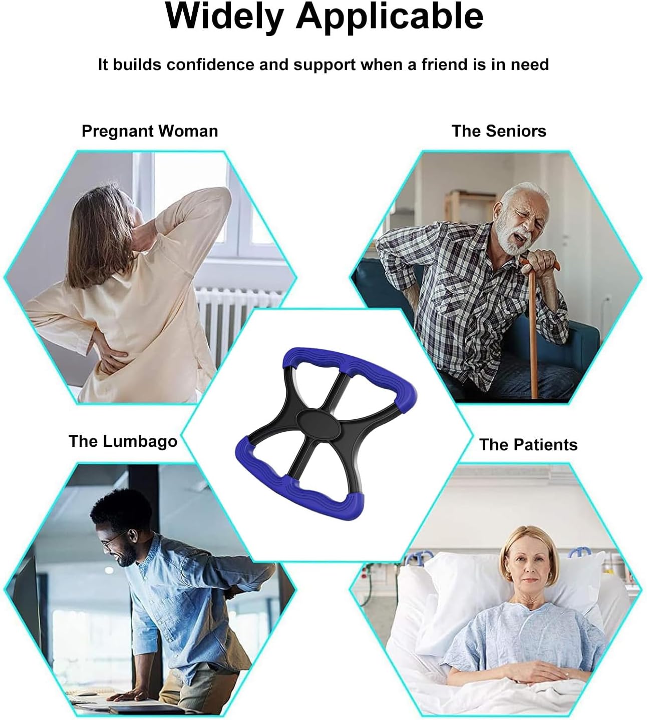 Liberty Lift Standing Aid for Elderly, Portable Lift Aid Bar with No-Slip Grip Handles to Transfer Elderly,Senior,Patient,Disabled Assists Caregiver or Nurse from Floor Standing Aids & Supports Gifts - Image 5