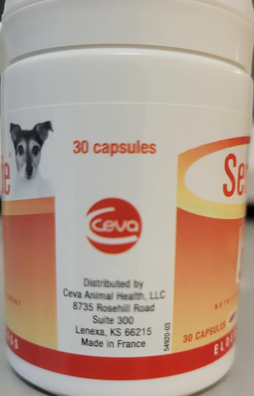 SEGMINISMART CEVA Animal Health D59010B Senilife Nutritional Supplement for Elderly Dogs- 30 capsules/ box - Image 7