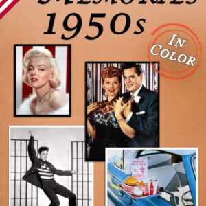 Memories: Memory Lane 1950s For Seniors with Dementia (USA Edition) [In Color, Large Print Picture Book] (Reminiscence Books)