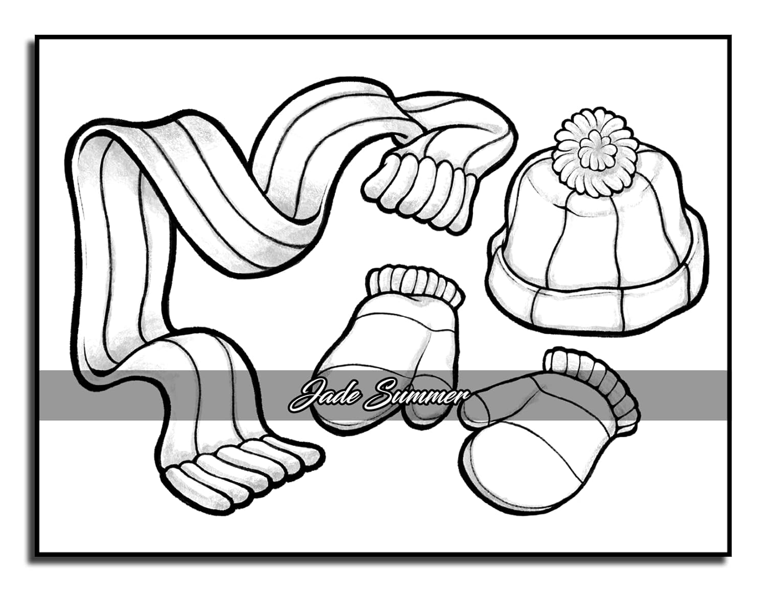 Easy Coloring Book: Large Print Designs for Adults and Seniors with 50 Simple Images of Animals, Flowers, Food, Objects, and More! (Easy Coloring Books) - Image 50