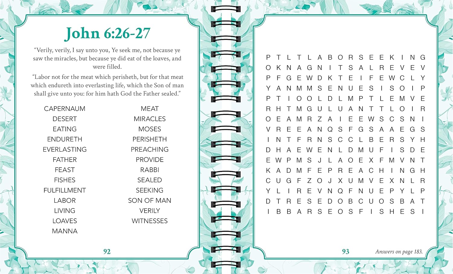 Brain Games - Large Print Bible Word Search: The Words of Jesus (Brain Games - Bible) - Image 4
