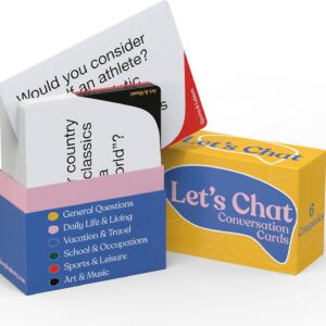 Keeping Busy Let's Chat Conversation Cards | Dementia Activities for Seniors Alzheimers Activities for Dementia Patients Alzheimers Products for Elderly Gifts for Elderly Women Memory Games for Adults