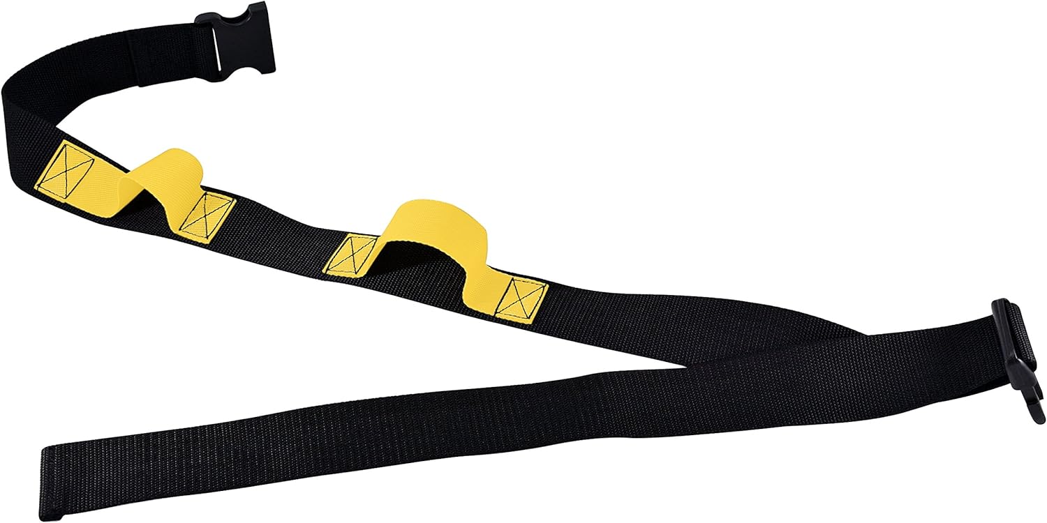 Secure Gait Belt with Two Handles, 60" Adjustable Walking & Standing Gate Belt with Quick-Release Clip Buckle for Seniors, Elderly, Physical Therapy, Patient Mobility Aid, Transfer Assist Device - Image 2