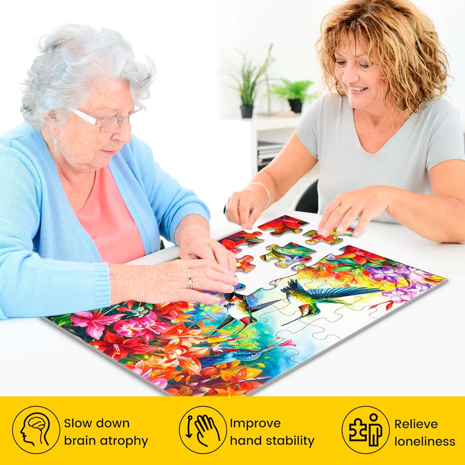 6 Pack 36 Large Piece Puzzle for Seniors Puzzles Dementia Alzheimer's Products and Activities for The Elderly Adults Puzzles Alzheimer's Easy Puzzles Gift Memory Games for Patients in Nursing Home - Image 6
