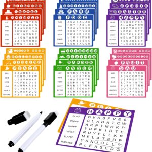 Dementia Activities for Seniors, 12 Pcs Word Search Books for Elderly Alzheimers Activities Word Games for Seniors Alzheimers Products for Elderly Seniors Patients (Classic)