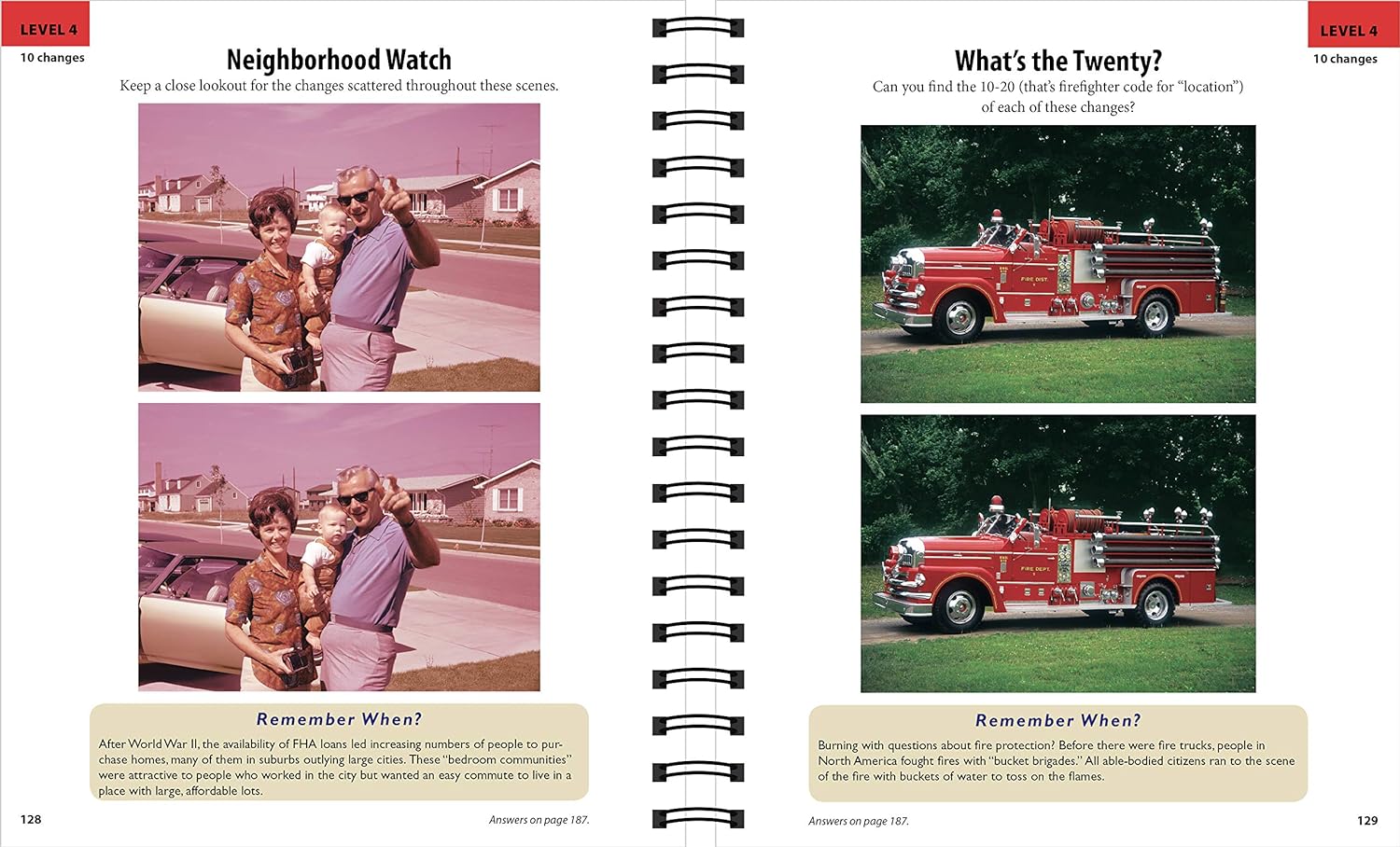 Brain Games - Picture Puzzles: Remember When? - How Many Differences Can You Find? - Image 4