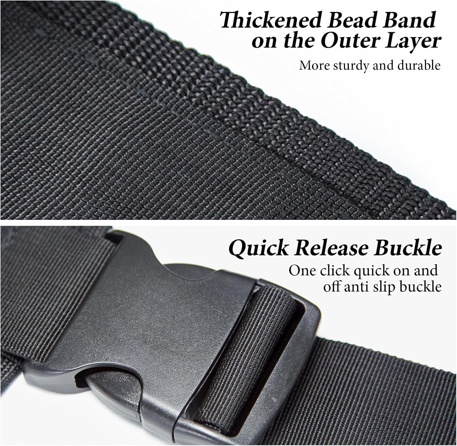 Gait Belt with Handles, Transfer Belt for Elderly, Patient Gait Belts, Transfer Belt Assist, Gait Belts for Seniors, Upgraded Using Rubber Handles (Blue) - Image 4