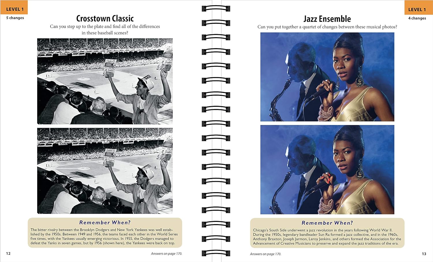 Brain Games - Picture Puzzles: Remember When? - How Many Differences Can You Find? - Image 3