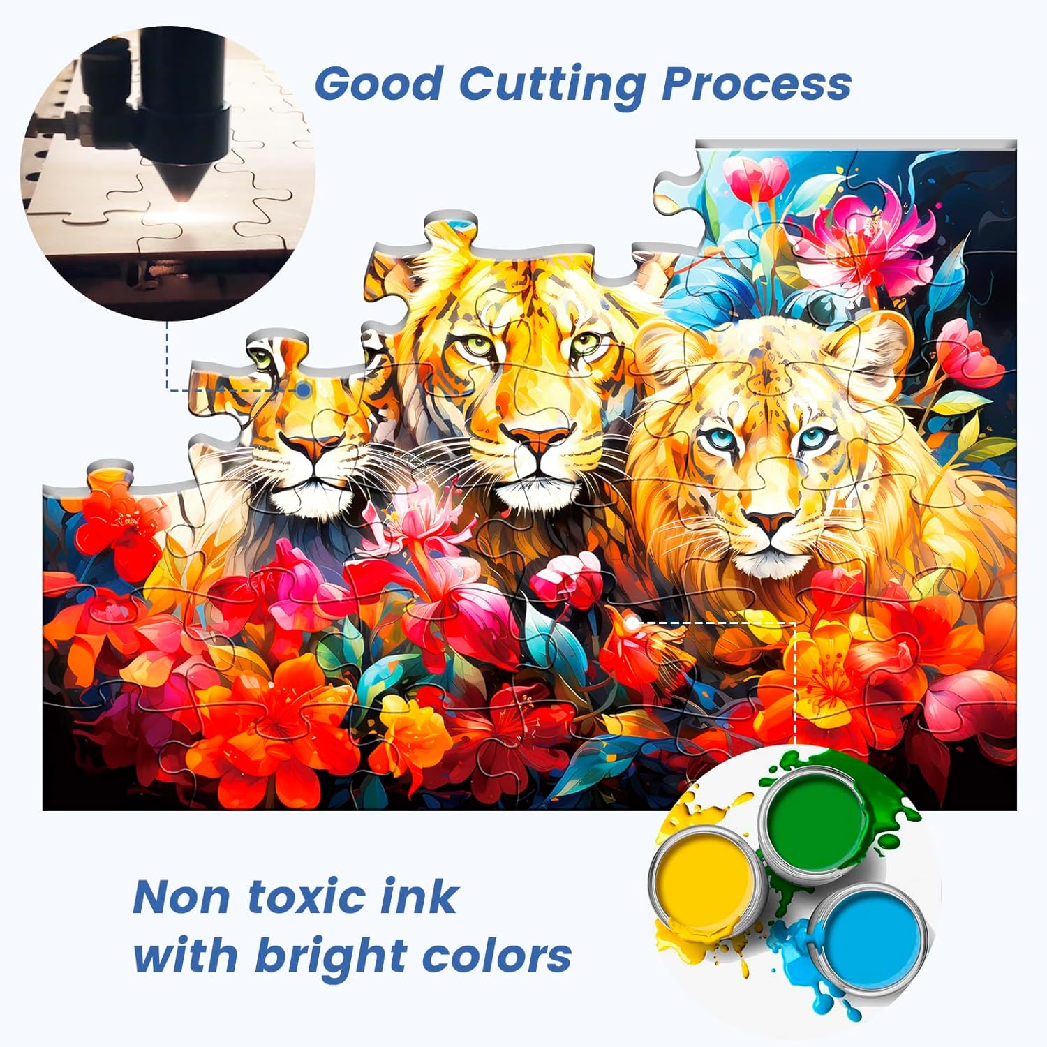 6 Pack 36 Large Piece Puzzle for Seniors Puzzles Dementia Alzheimer's Products and Activities for The Elderly Adults Puzzles Alzheimer's Easy Puzzles Gift Memory Games for Patients in Nursing Home - Image 4