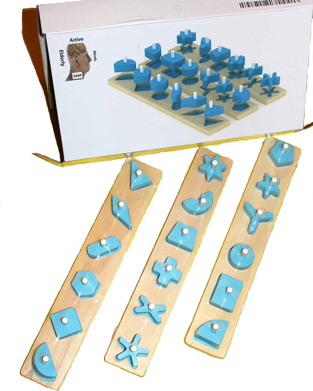 Activities for Seniors - A Shape Sorting Puzzle for The Elderly - Dementia - Alzheimer's, Learning Disabilities - Image 3