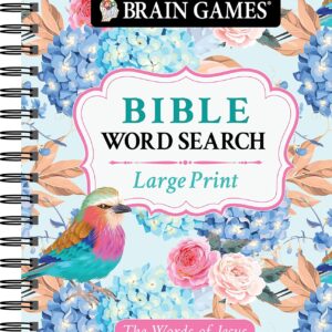 Brain Games - Large Print Bible Word Search: The Words of Jesus (Brain Games - Bible)