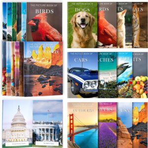12 Pack Picture Book Set for Seniors with Dementia, Activities for Elderly Seniors, HD Image Quality-Provide Products for Alzheimer's Patients and Adults, Increased Communication